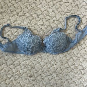 Pink // Blue lace bra